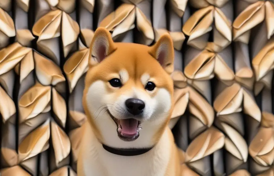 Shiba Inu mostrando el pelaje