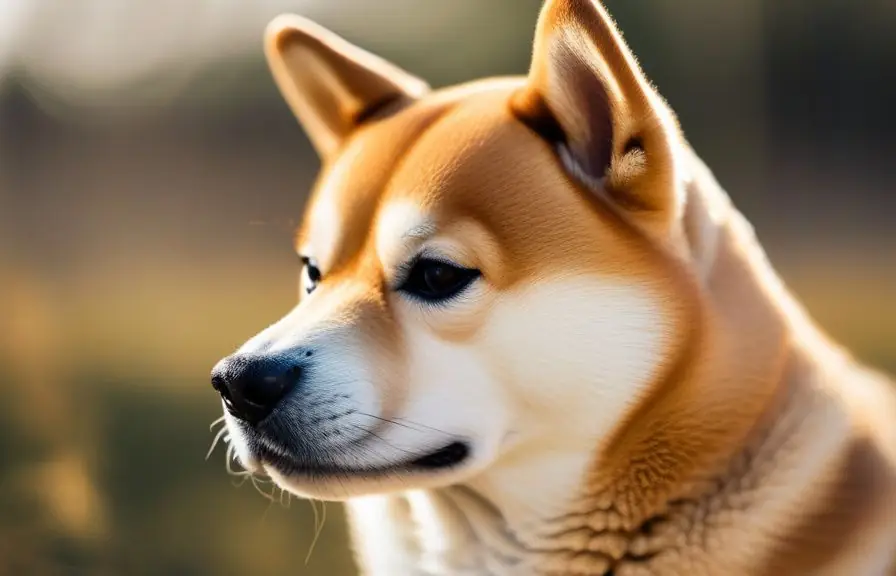 Shiba Inu mostrando constantes vitales