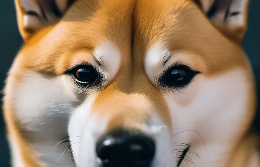 Shiba Inu mostrando shiba inu