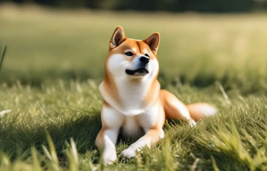 Shiba Inu con comportamiento de shiba inu