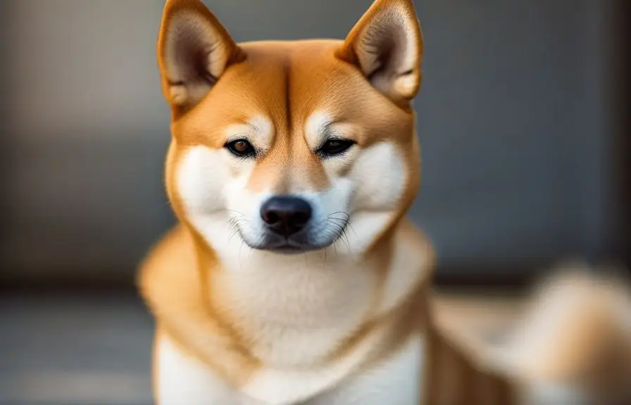 Shiba Inu mostrando shiba inu